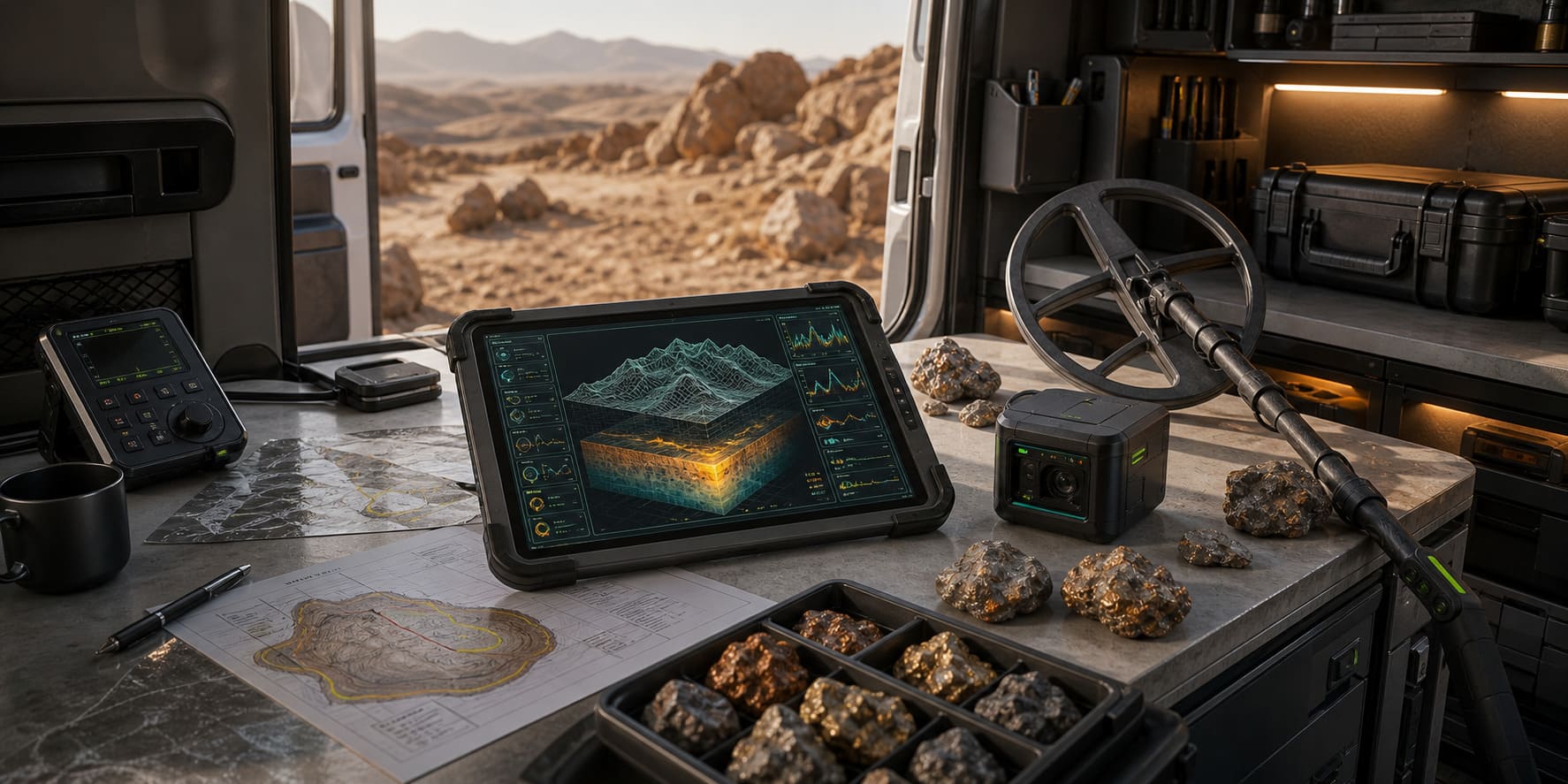 Aurex Vector deep scan workflow and tablet system